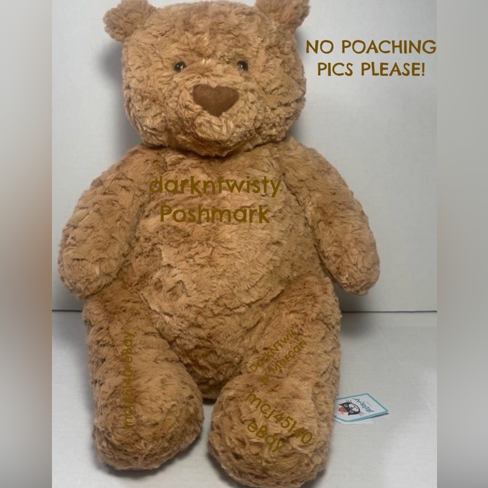 HUGE BNWT JELLYCAT BARTHOLOMEW BEAR Teddy Bear Great Gift